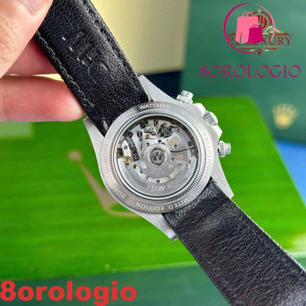 Rolex DiW Daytona Titanio e Fibra di Carbonio "Exceptional-1" Replica di Miglior Qualità 67g Fabbrica DiW 40mm Orologio - immagine 3