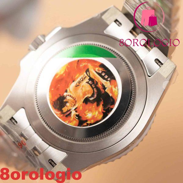 Rolex GMT-Master II 126710GRNR Bruce Wayne Lunetta Ceramica Nero Grigio Bracciale Jubilé Migliore Replica Clean Factory 40mm Orologio - immagine 3
