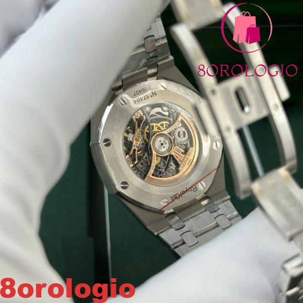 Audemars Piguet Royal Oak 15407ST Quadrante Scheletrato Openworked 1:1 Migliore Replica THB 41mm Orologio - immagine 3