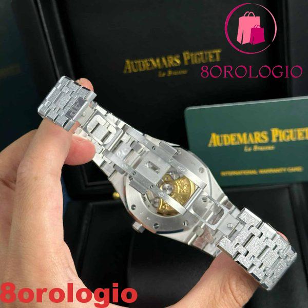 Audemars Piguet Royal Oak 15410BC Oro Frosted Quadrante Blu Migliore Replica APSF 41mm Orologio - immagine 3
