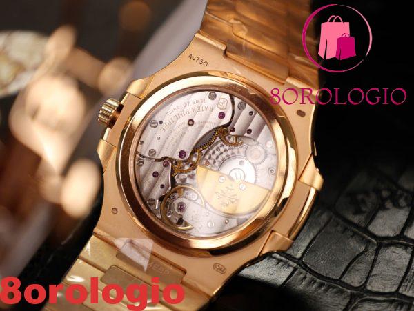 Patek Philippe Nautilus 5712/1R Oro Rosa 18K Replica 1:1 PPF V3 40mm Orologio - immagine 11