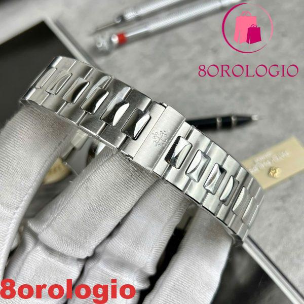 Patek Philippe Nautilus 5726/1A Calendario Annuale Fasi Lunari Quadrante Blu Miglior Replica PPF 40mm Orologio - immagine 11