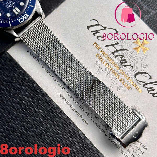 Omega Seamaster Diver 300M Anniversario 60° di James Bond Quadrante Blu Replica Migliore VSF 42mm Orologio - immagine 3