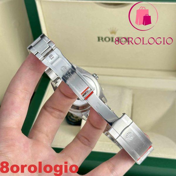 Rolex Oyster Perpetual 41 124300-0005 Quadrante Verde Migliore Replica Clean Factory Orologio - immagine 3