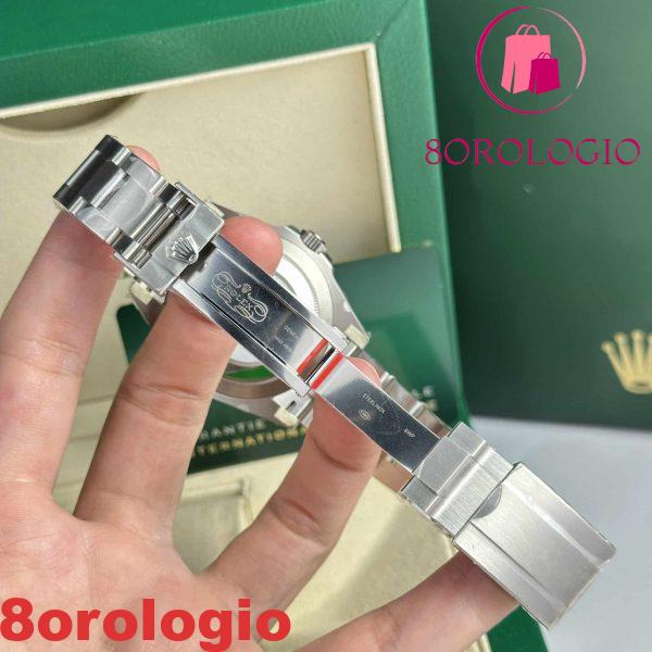 Rolex Oyster Perpetual Air-King 126900 Quadrante Nero Migliore Replica Clean Factory 40mm Orologio - immagine 3