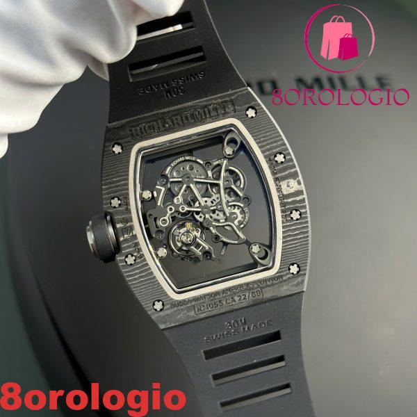 Richard Mille RM055 Bubba Watson Dark Legend Replica 1:1 Migliore Edizione APSF 42.7mm Orologio - immagine 3
