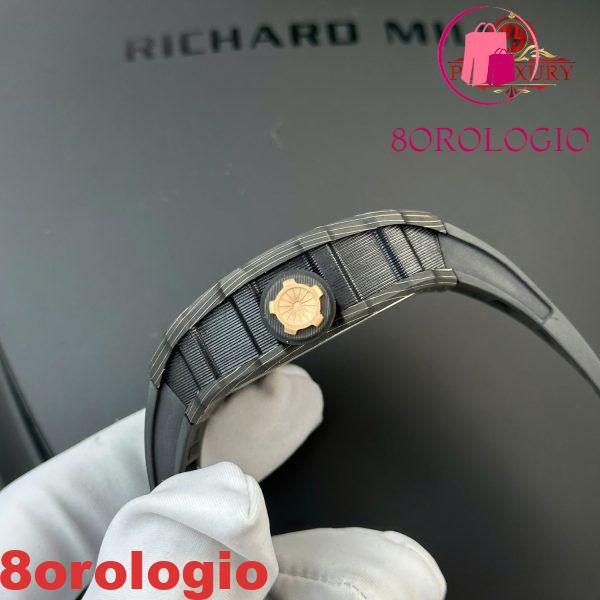 Richard Mille RM12-01 Tourbillon NTPT Carbon Edizione Limitata Replica 1:1 Migliore Edizione 48mm X 39.30mm Orologio - immagine 3
