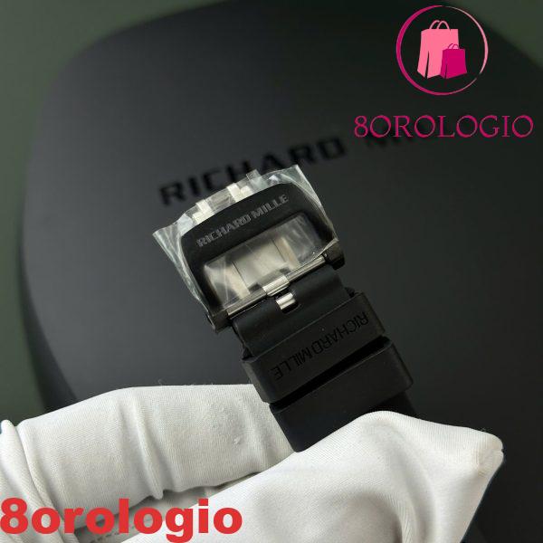 Richard Mille RM66 Flying Tourbillon Manual Winding Carbon TPT Miglior Replica YS Factory 42.7mm X 49.94mm Orologio - immagine 3