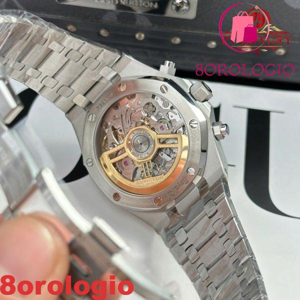Audemars Piguet Royal Oak Chronograph 26240ST Quadrante Blu Replica 1:1 Migliore Super Clone APSF 41mm Orologio - immagine 3