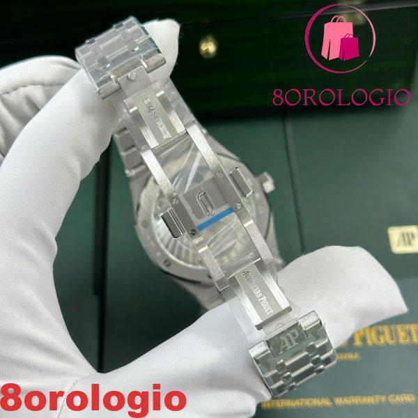 Audemars Piguet Royal Oak Flying Tourbillon 26530 Quadrante Blu Replica R8 Factory 41mm Orologio - immagine 3