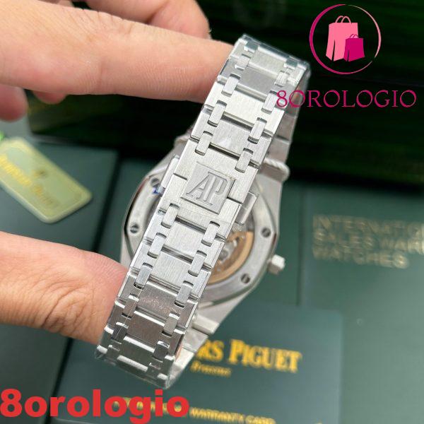 Audemars Piguet Royal Oak Jumbo Extra Thin 15206PT Quadrante Nero Replica IPF 39mm Orologio - immagine 3