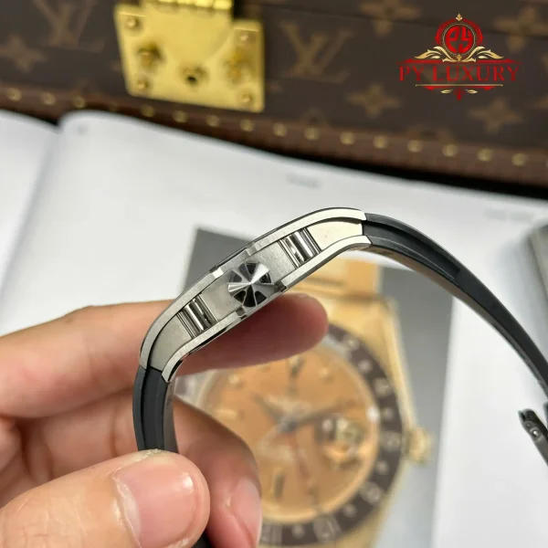 Richard Mille RM67-01 Titanio Extra-Piatto Cinturino in Gomma Miglior Replica 38.7mm X 47.5mm Orologio - immagine 3