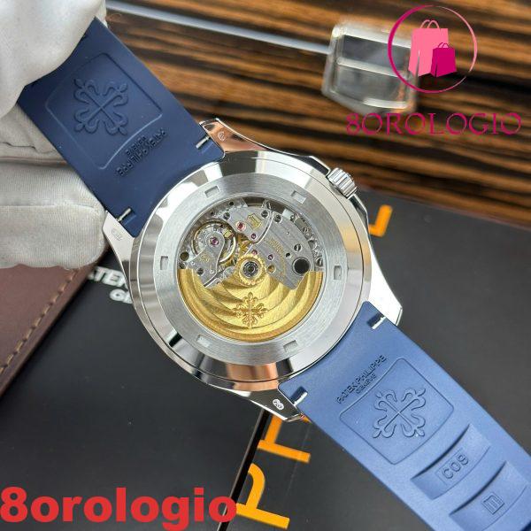 Patek Philippe Aquanaut 5168G-010 Quadrante Blu Modificato Opzione Completa Super Clone Best Replica 42.2mm Orologio - immagine 3