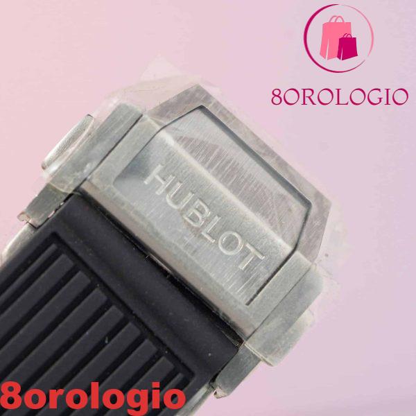 Hublot Big Bang One Click Steel Black Quadrante e Ghiera in Moissanite Personalizzata Migliore Replica 39mm Orologio - immagine 3