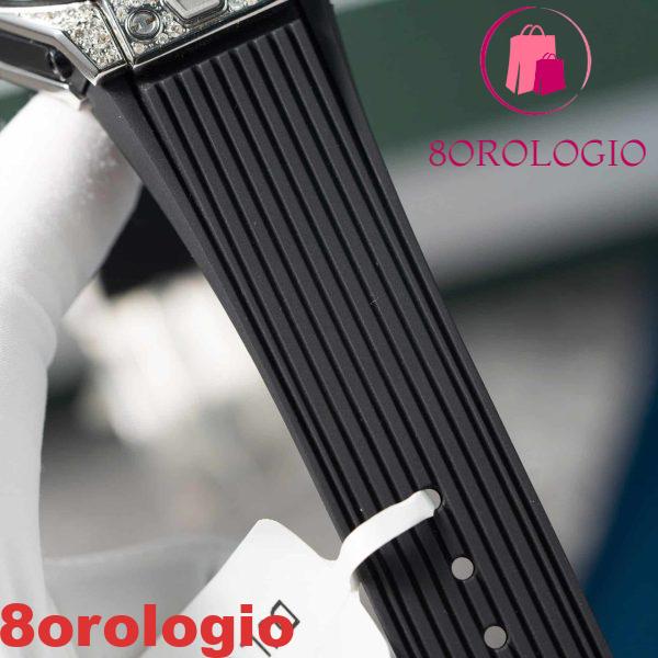 Hublot Big Bang One Click Acciaio Full Pavé Diamanti Naturali Migliore Replica 39mm Orologio - immagine 3