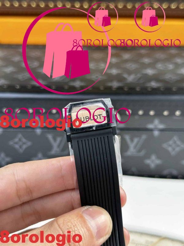 Hublot Big Bang Unico King Gold Ceramica Nera Migliore Replica 42mm Orologio - immagine 3
