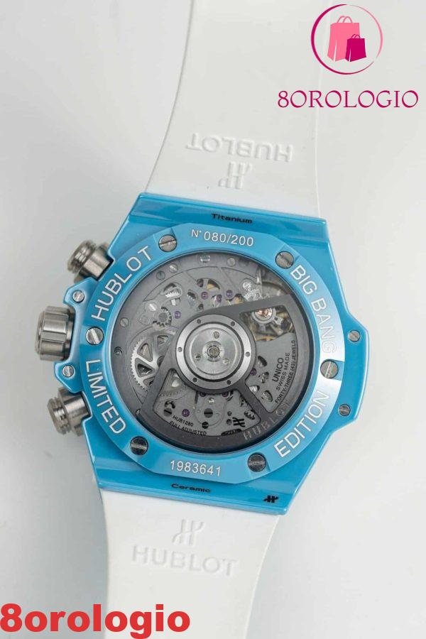 Hublot Big Bang Unico Sky Blue Ceramic Migliore Replica BBF 42mm Orologio - immagine 3
